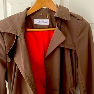 Calvin Klein wind/rain coat
